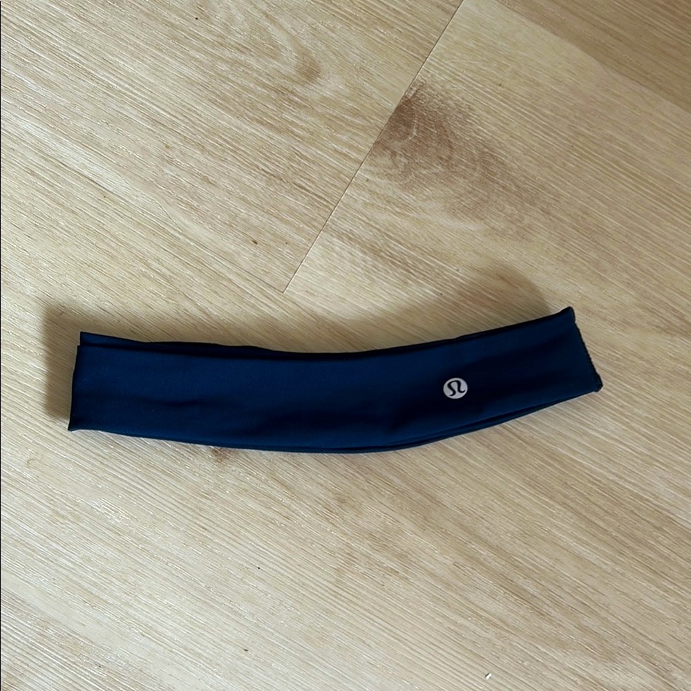 Free with any purchase! Lululemon Navy Headband